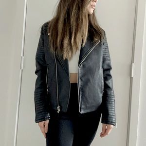 Topshop Rosa Biker Jacket